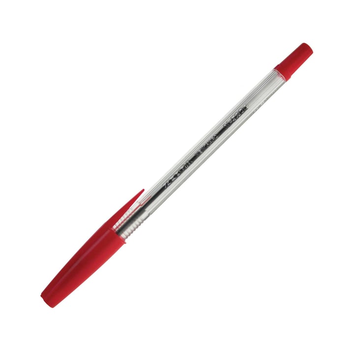 Zebra Химикалка N-5200, 0.7 mm, червена