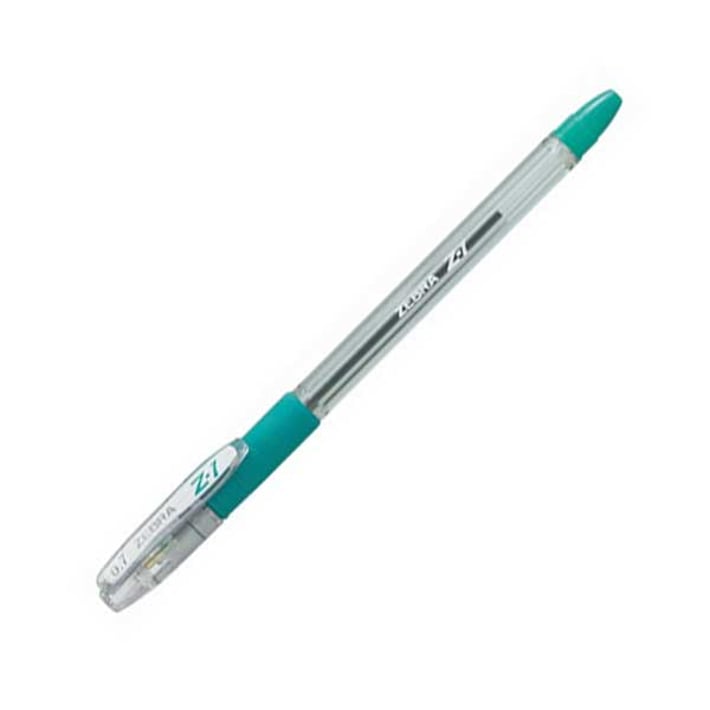 Zebra Химикалка Z-1, 0.7 mm, зелена