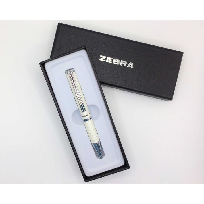Zebra Химикалка SL-F1, телескопична, в кутия, бяла