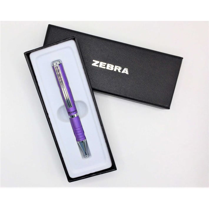 Zebra Химикалка SL-F1, телескопична, в кутия, лилава