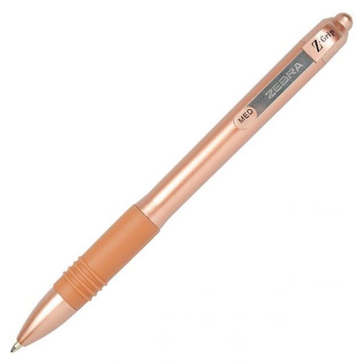 Zebra Химикалка Z-Grip Smooth, 1.0 mm, розово злато