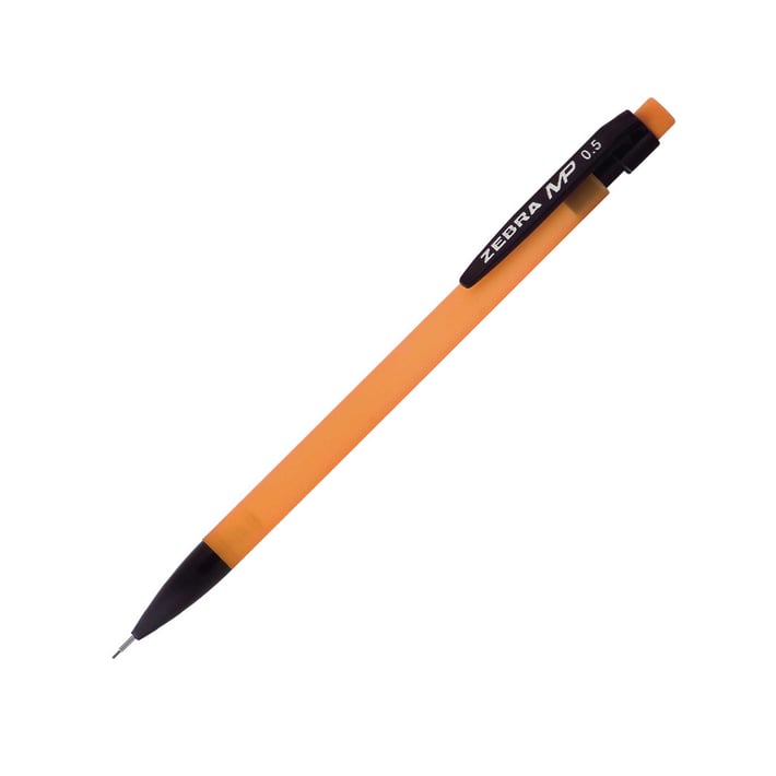 Zebra Автоматичен молив MP, 0.5 mm, оранжев