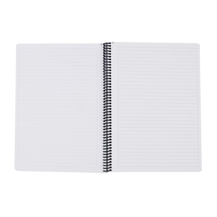 Gipta Тетрадка Adventure, А4, бяла хартия, широки редове, със спирала, картонена корица, 80 листа