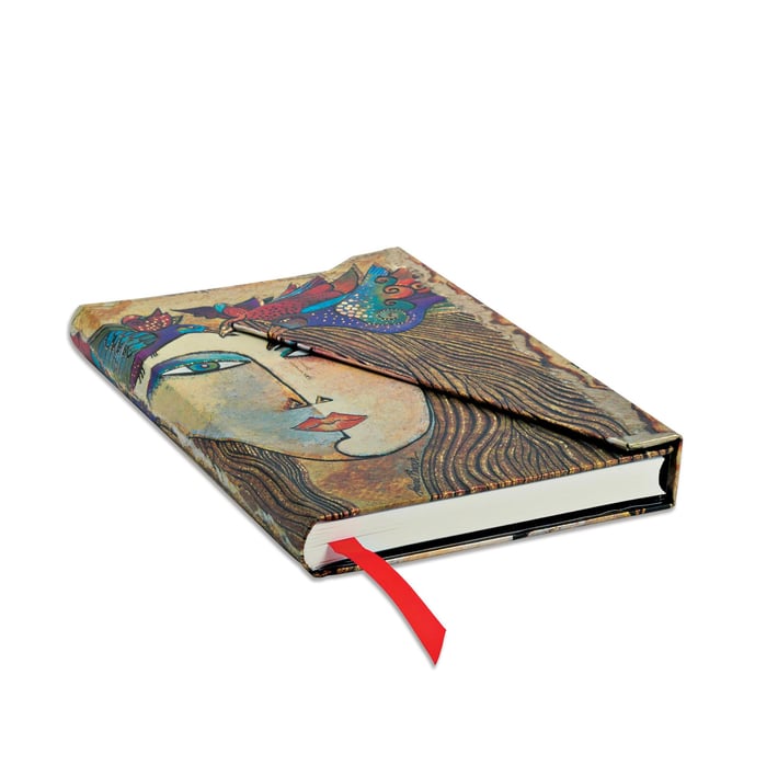 Paperblanks Тефтер Soul and Tears, 100 х 140 mm, широки редове, твърда корица, 88 листа