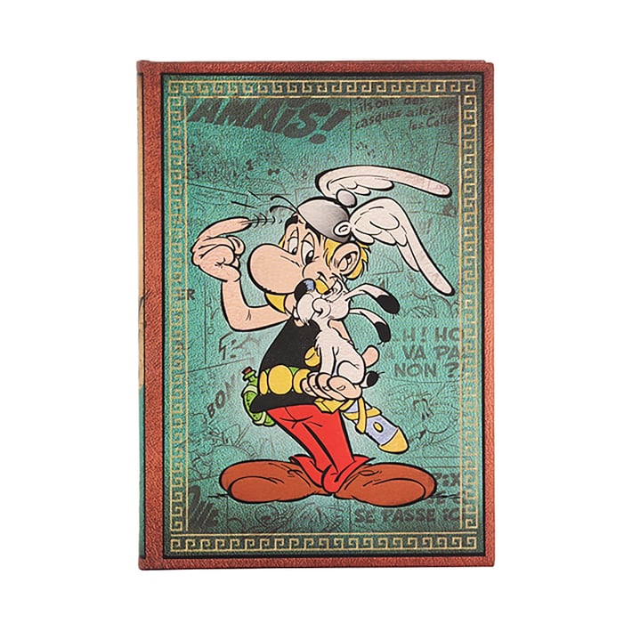 Paperblanks Тефтер Asterix the Gaul, Midi, твърда корица, 72 листа