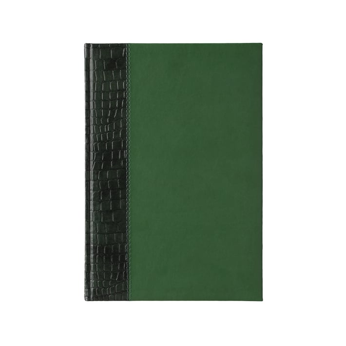 Календар-бележник Галант, седмичник, A4, тъмно зелен/зелен
