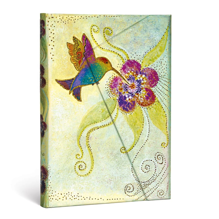 Paperblanks Тефтер Hummingbird, Midi, твърда корица, 80 листа