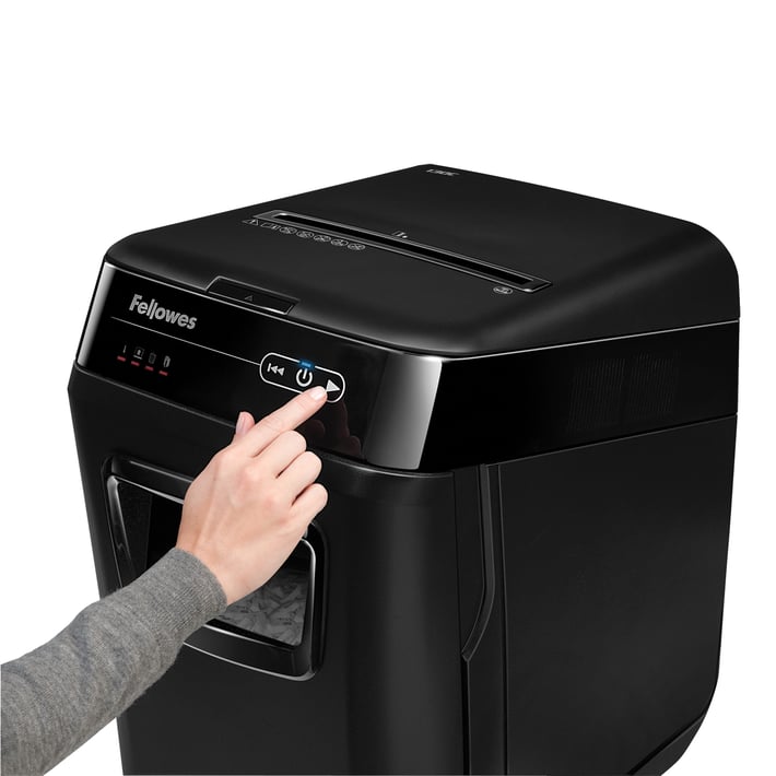 Fellowes Шредер за унищожаване на документи AutoMax 150C, Cross-Cut, 32 L