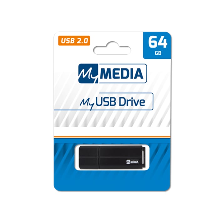 My Media USB флаш памет, USB 2.0, 64 GB