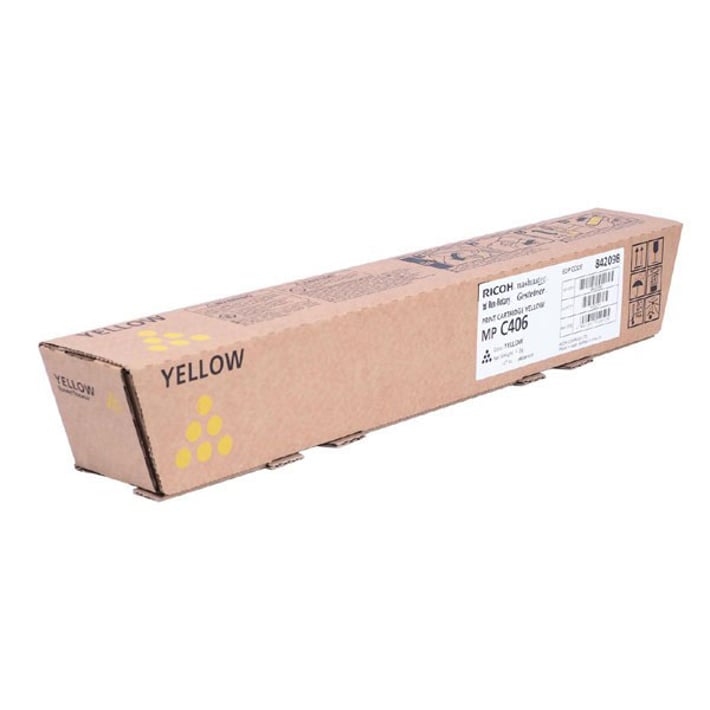 Ricoh Тонер Aficio CL3500, Type 165, 6000 страници/5%, Yellow