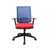 RFG Работен стол Elli 31 W, червена седалка, синя облегалка