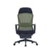 RFG Директорски стол Enjoy HB, черна седалка, зелена облегалка