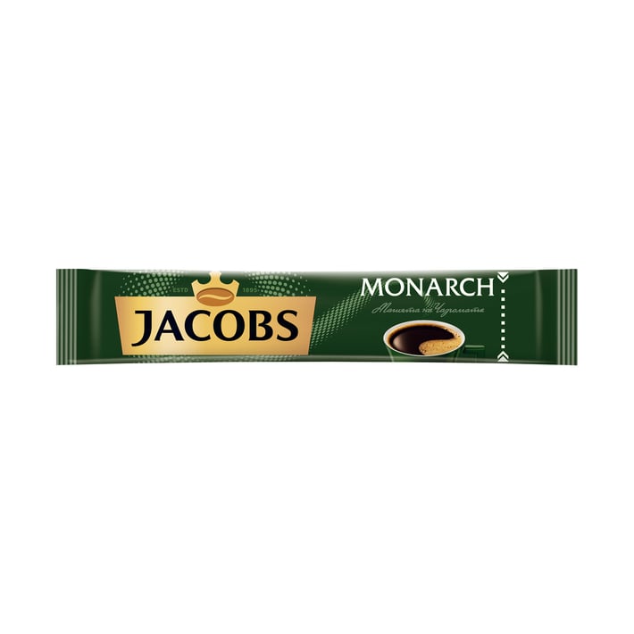 Jacobs Monarch Разтворимо кафе, в пакетче, 2 g, 26 броя