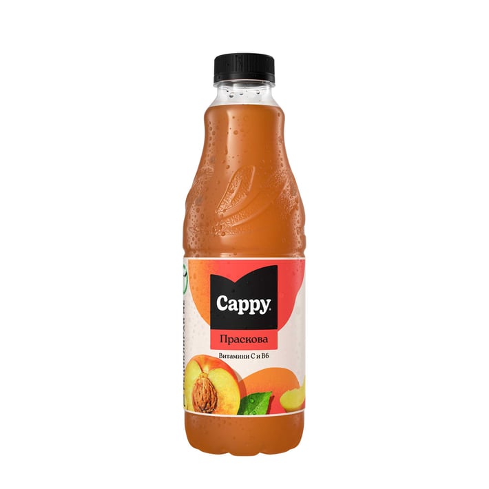Cappy Плодова напитка, праскова, 1 L
