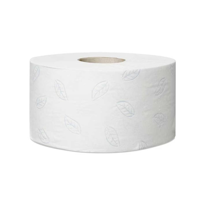 Tork Тоалетна хартия Mini Jumbo Premium, двупластова, 170 m, 12 броя