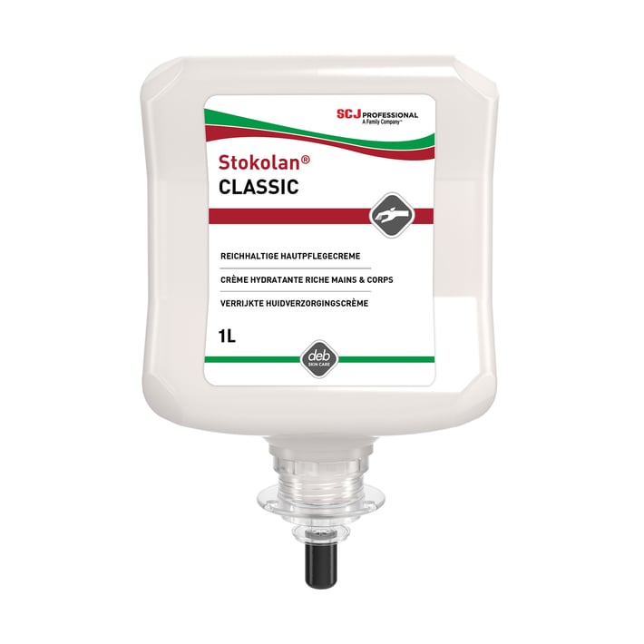 SCJohnson Крем за ръце Stokolan Classic, подхранващ, 1 L