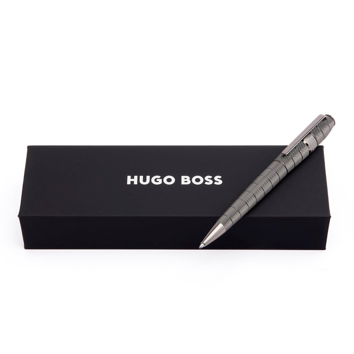 Hugo Boss Химикалка Quantum, хром