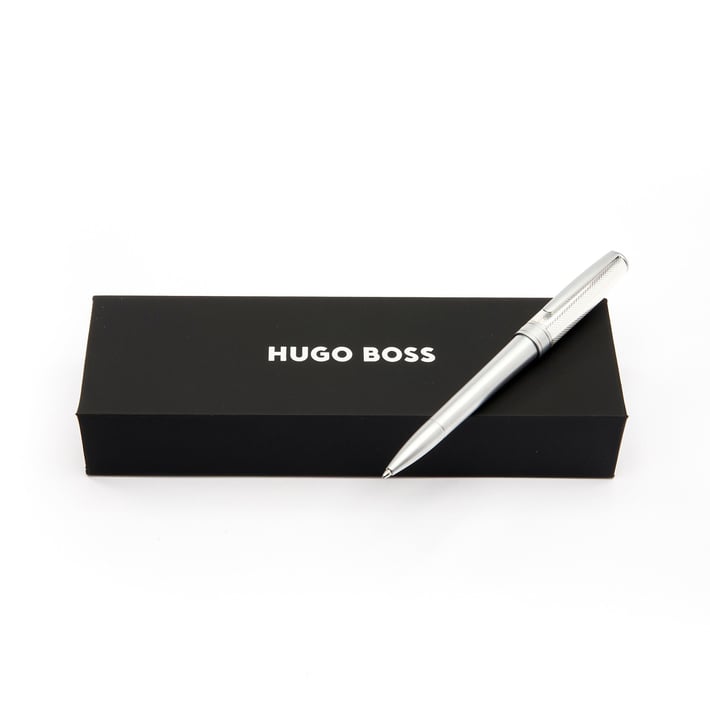Hugo Boss Химикалка Essential Metal, сребриста
