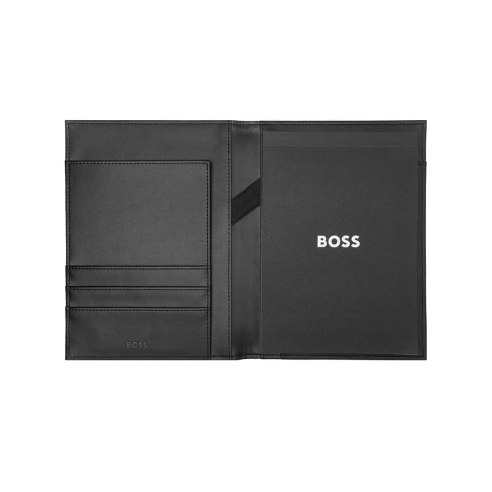 Hugo Boss Папка Monogram, A5, черна