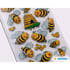 Herma Самозалепващи етикети Пчели, 3D, 1 лист