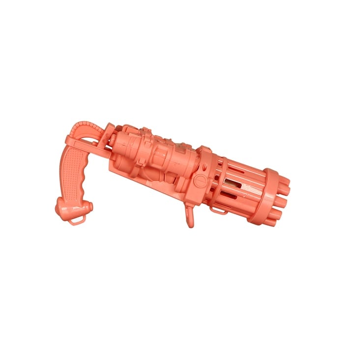 Grafix Пистолет за балончета, с пълнител, 50 ml, розов