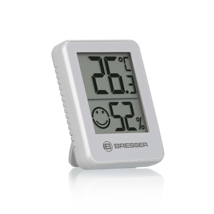Bresser Комплект термометър с влагомер, 3 броя, бели