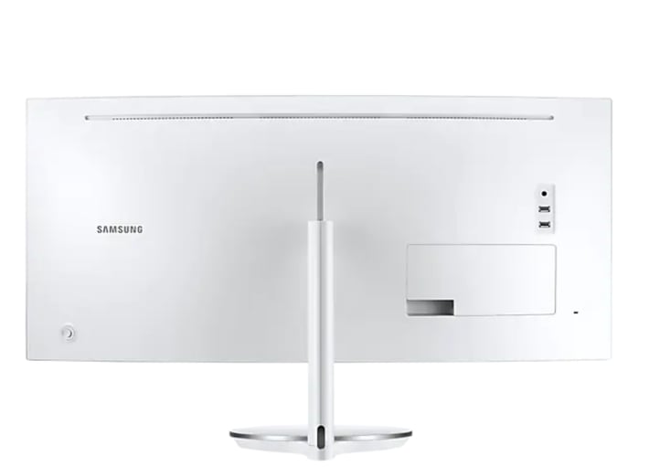 Samsung Монитор 34J791, 34'', QLED, 3440 x 1440, 300 cd/m2, 4 ms, HDMI, сив