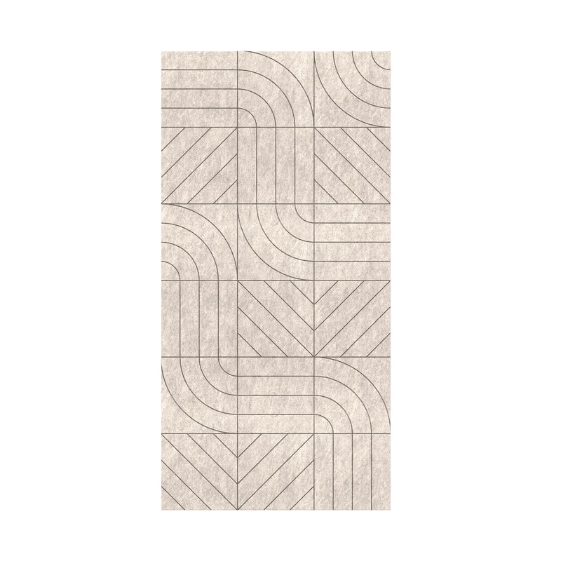 Панел за стена Pet Felt - Direction, цвят R01, 2400 x 1200 mm, дебелина 9 mm, 1 брой