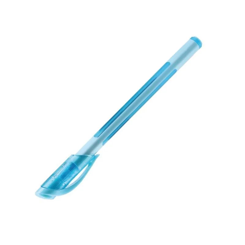 Химикалка Junior Trion, с капачка, 1 mm, асорти