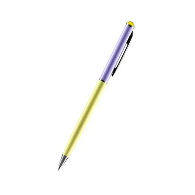 Химикалка Sazio Elegant, с камъче, 1.0 mm, асорти
