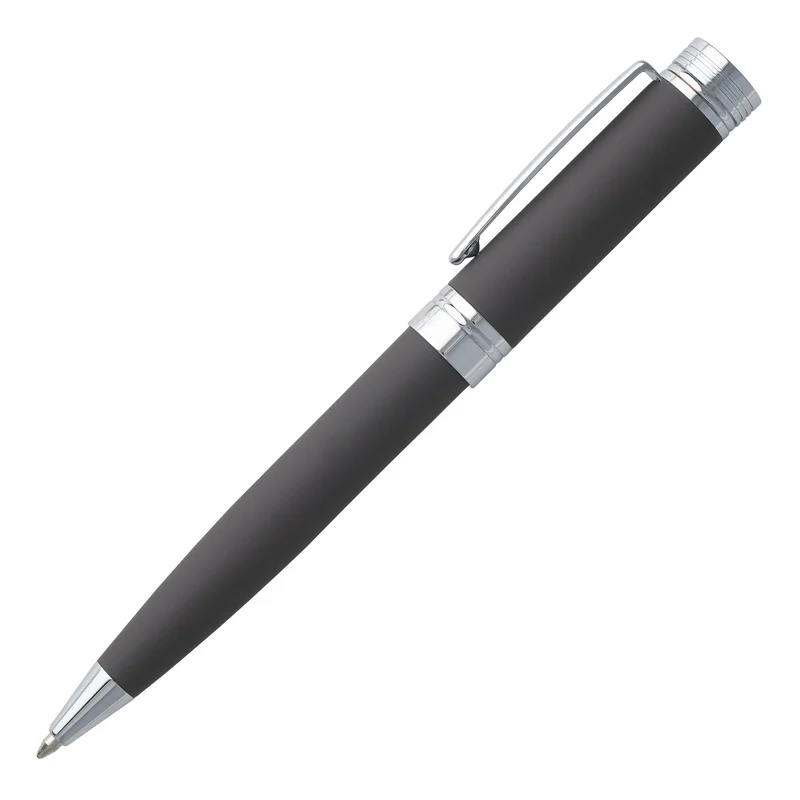 Cerruti 1881 Химикалка Zoom, в кутия, тъмносива