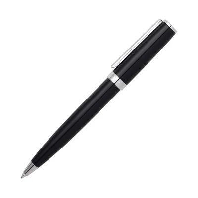 Hugo Boss Химикалка Gear Icon, в кутия, черна