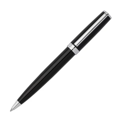 Hugo Boss Химикалка Gear Icon, в кутия, черна