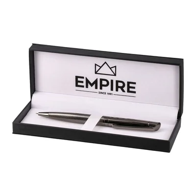 Химикалка Empire Belcanto, 1.0 mm, в кутия, металик