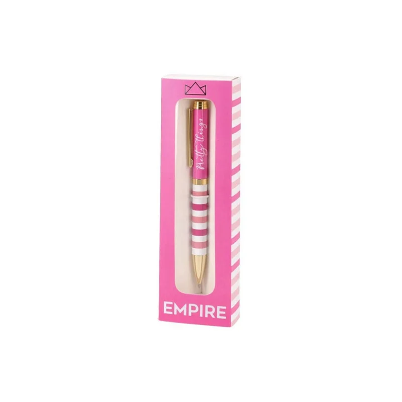 Химикалка Empire Gal, автоматична, 1.0 mm, в кутия, асорти