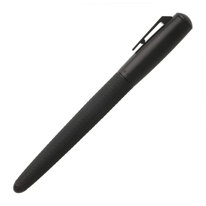 Hugo Boss Писалка Pure Tire, в кутия, черна