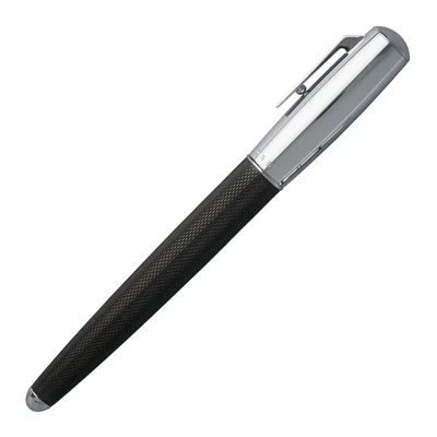 Hugo Boss Писалка Pure, в кутия, черна