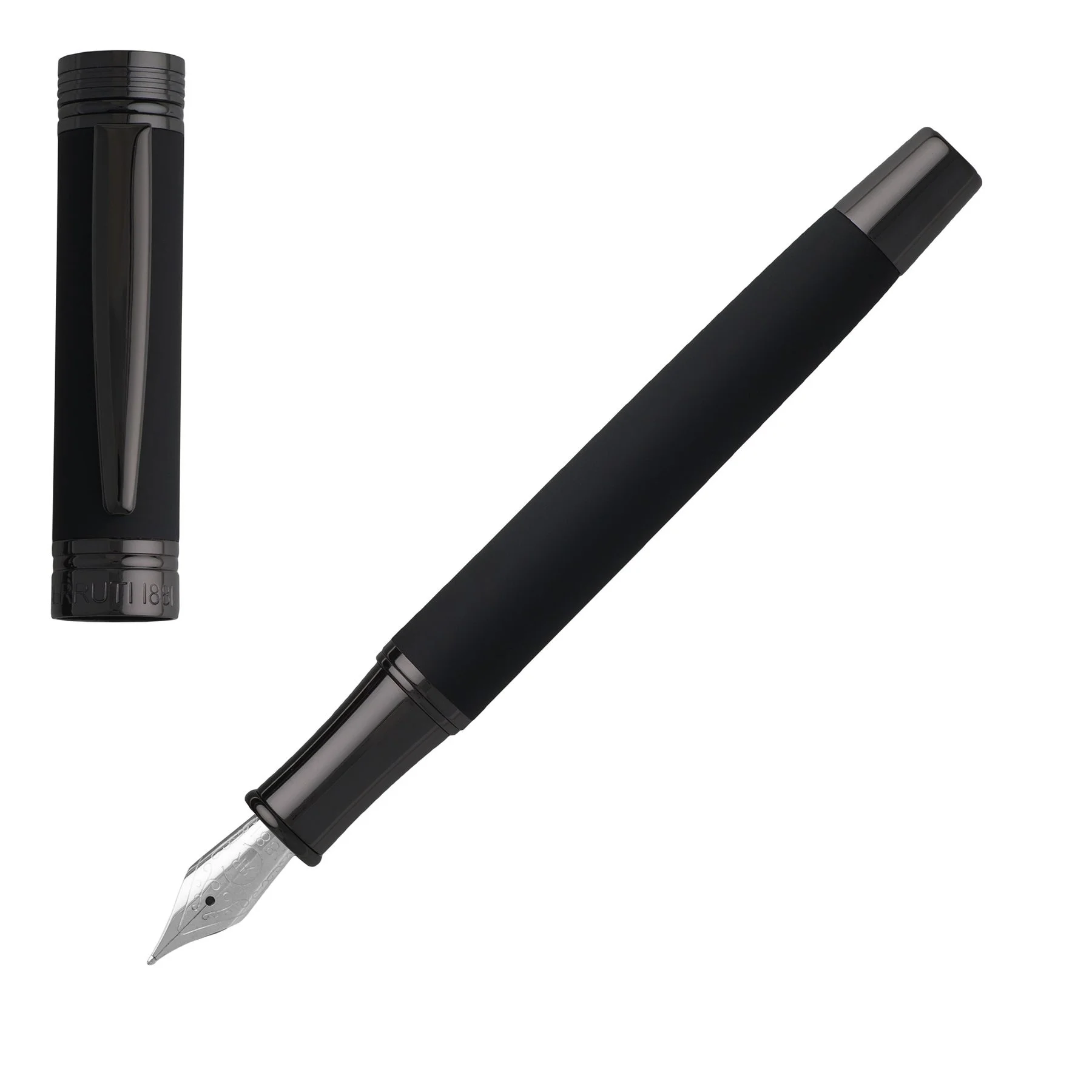 Cerruti 1881 Писалка Zoom Soft, в кутия, черна