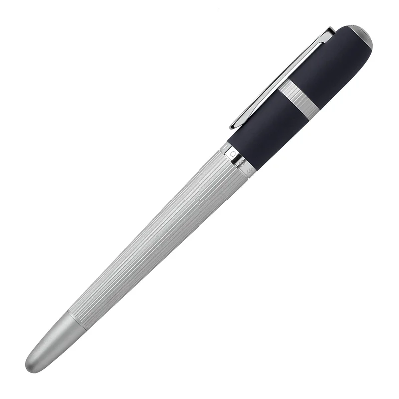 Hugo Boss Писалка Contour, в кутия, тъмносиня