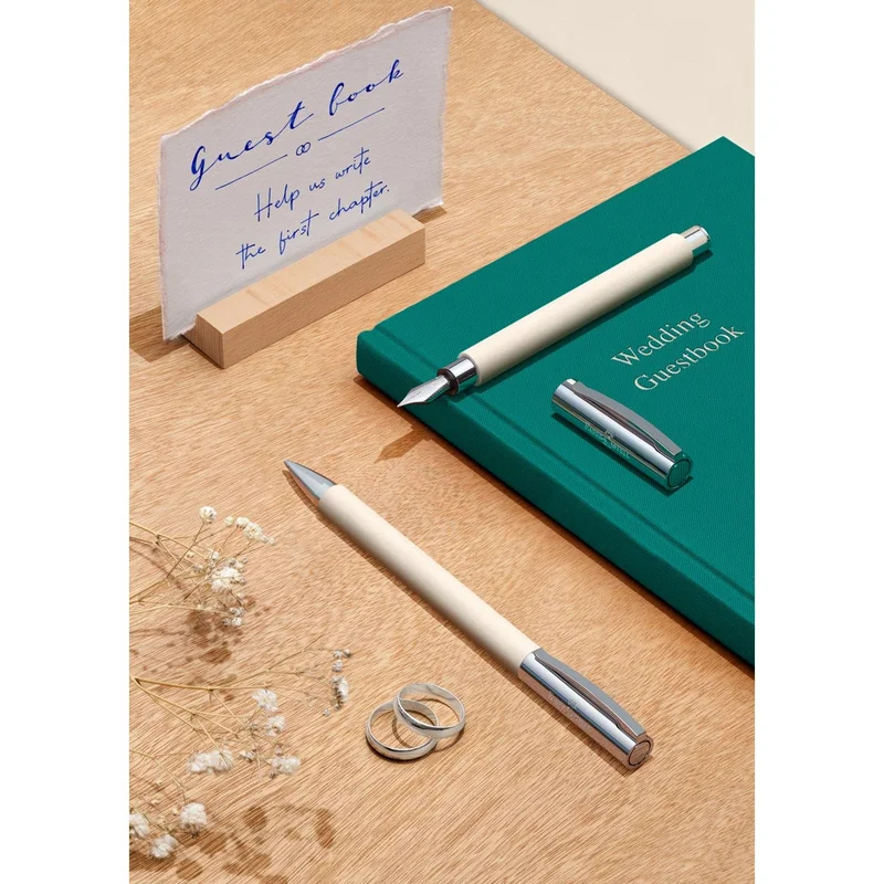 Faber-Castell Писалка Ambition, M, кинематографично-бяла