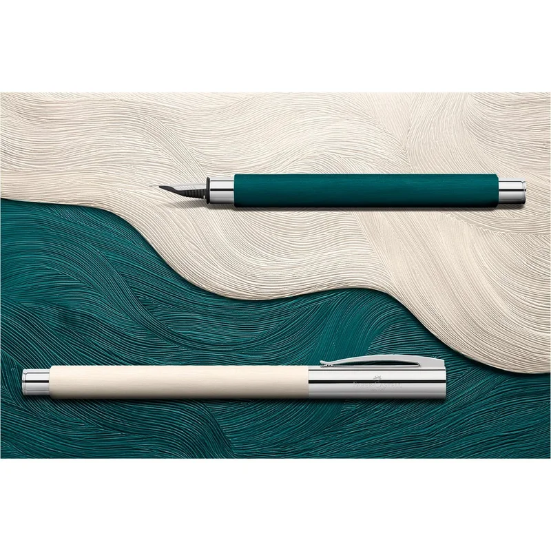 Faber-Castell Писалка Ambition, M, синьо-зелена