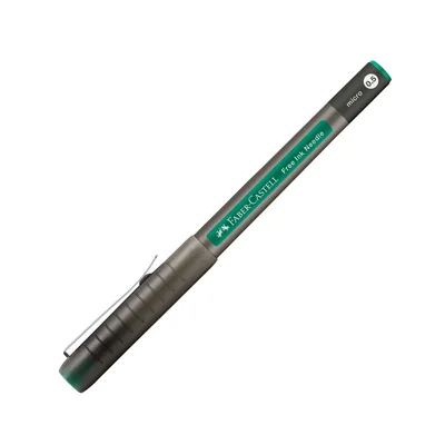 Faber-Castell Ролер Free Ink Needle, 0.5 mm, зелен