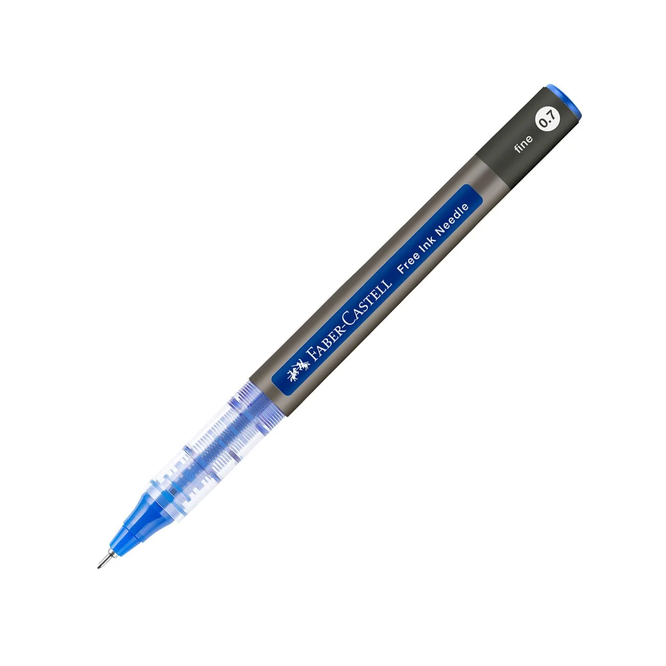 Faber-Castell Ролер Free Ink Needle, 0.7 mm, син