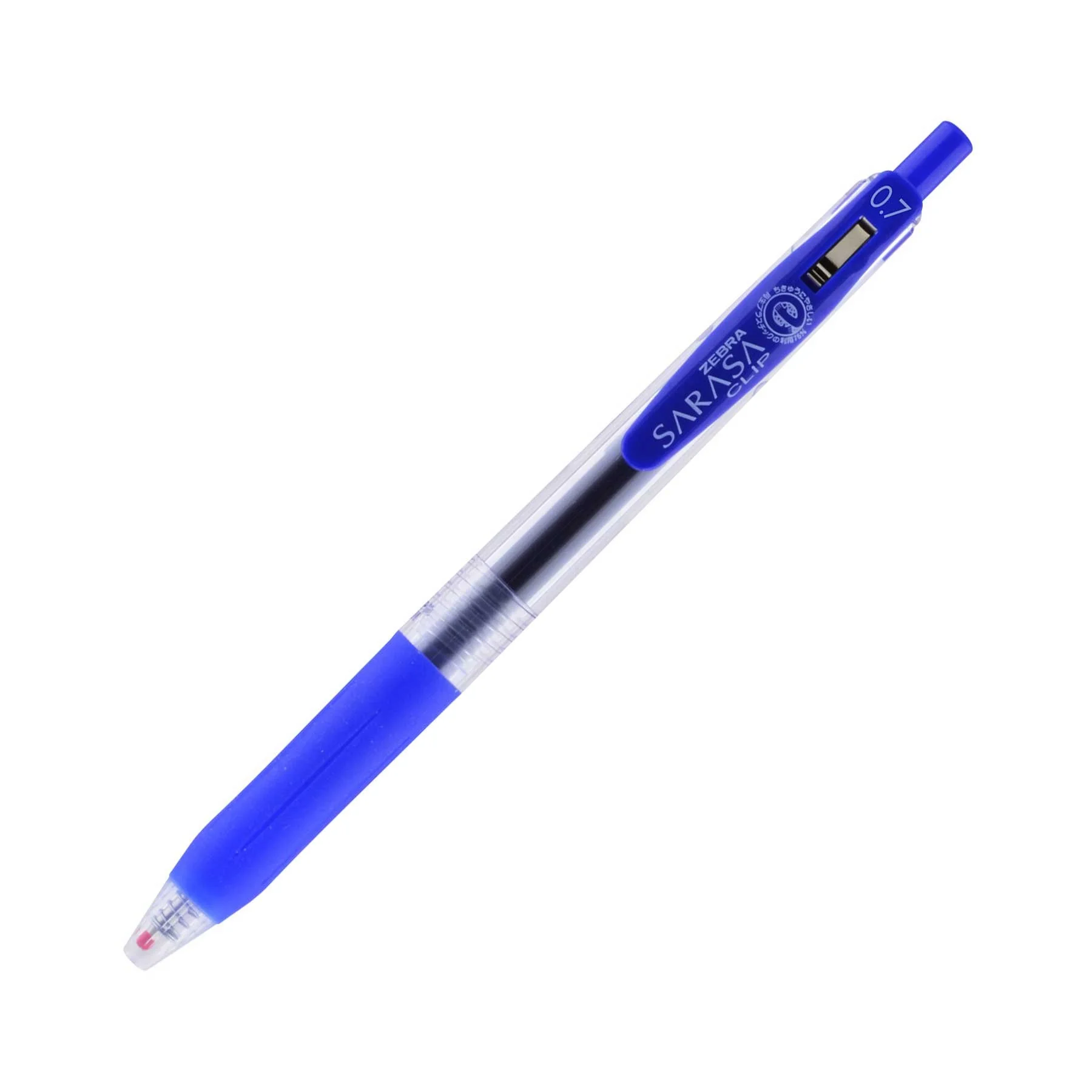 Zebra Гел ролер Sarasa Clip, автоматичен, 0.7 mm, син