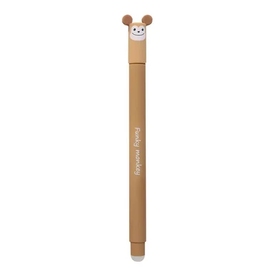 Eberhard Faber Гел ролер Monkey, изтриваем, 0.7 mm, синьо мастило