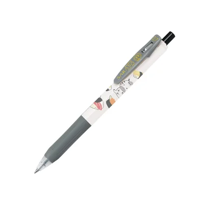 Zebra Гел ролер Sarasa Clip Kawaii, 0.7 mm, 5 броя, 4 цвята
