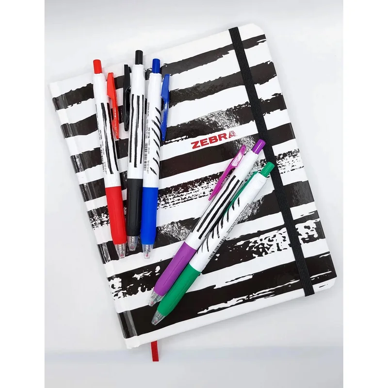 Zebra Гел ролер Sarasa Clip Stripes, 0.7 mm, син