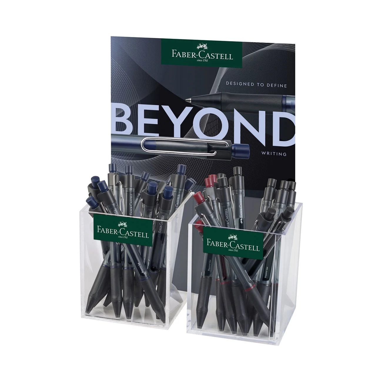 Faber-Castell Гел химикалка Beyond, 0.7 mm, асорти, 24 броя в дисплей