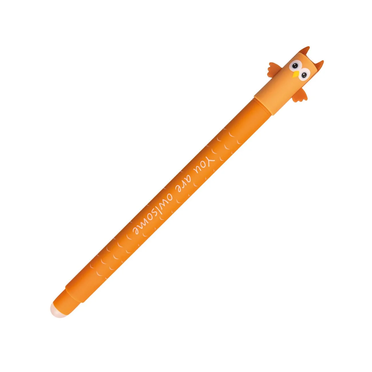 Eberhard Faber Гел ролер Owl, изтриваем, 0.7 mm, синьо мастило