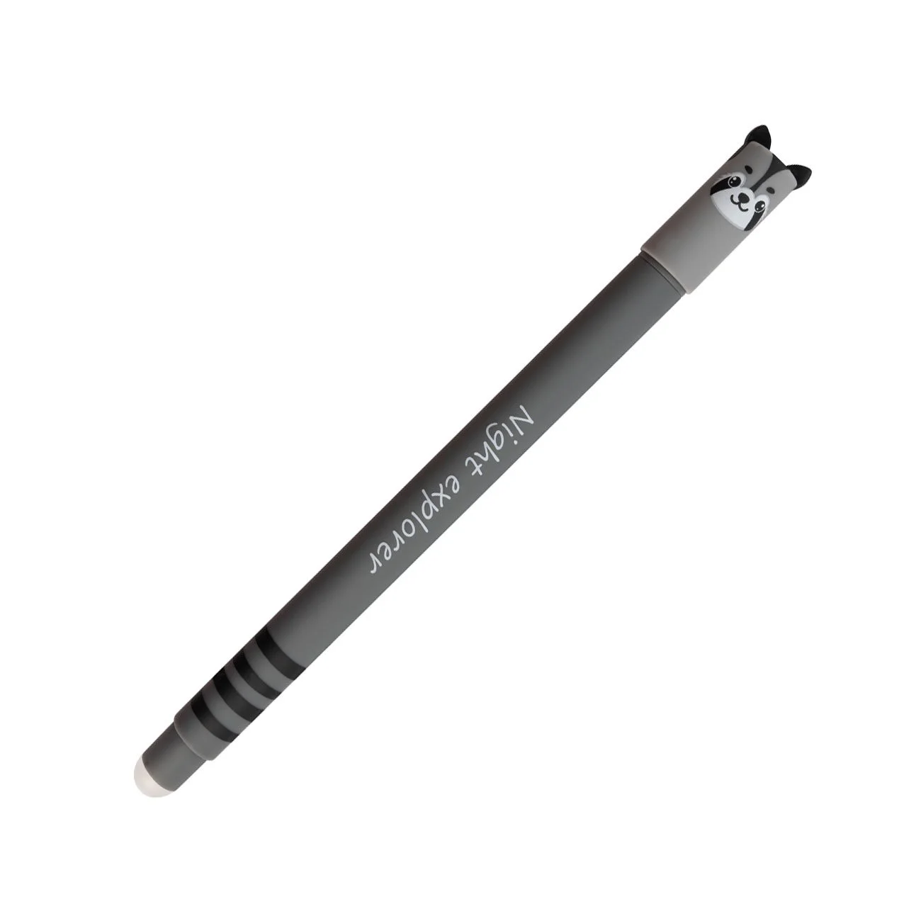 Eberhard Faber Гел ролер Raccoon, изтриваем, 0.7 mm, синьо мастило